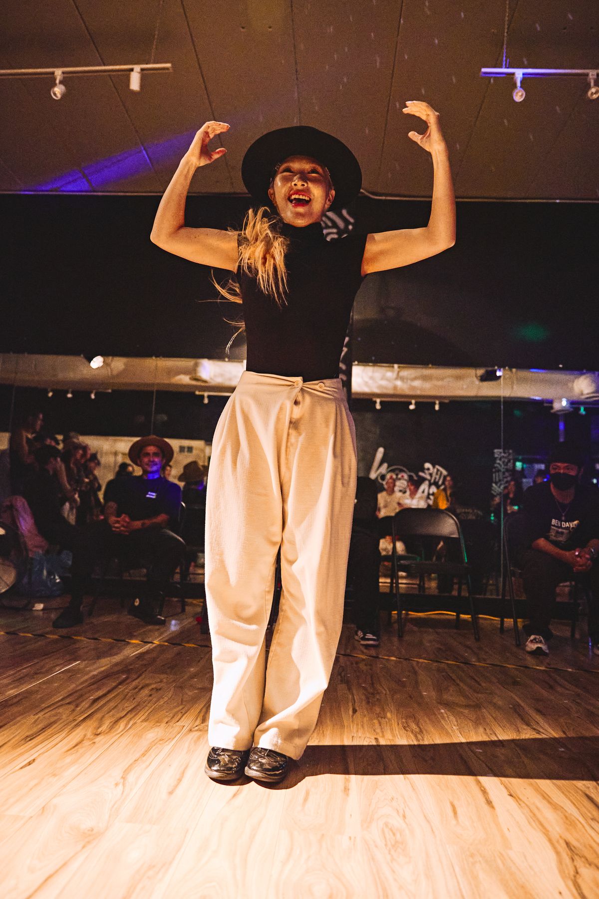 Dancer performing solo at GOTM 2024
